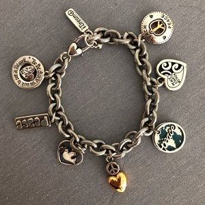 2007 Brighton I Dream Peace Charm Bracelet
